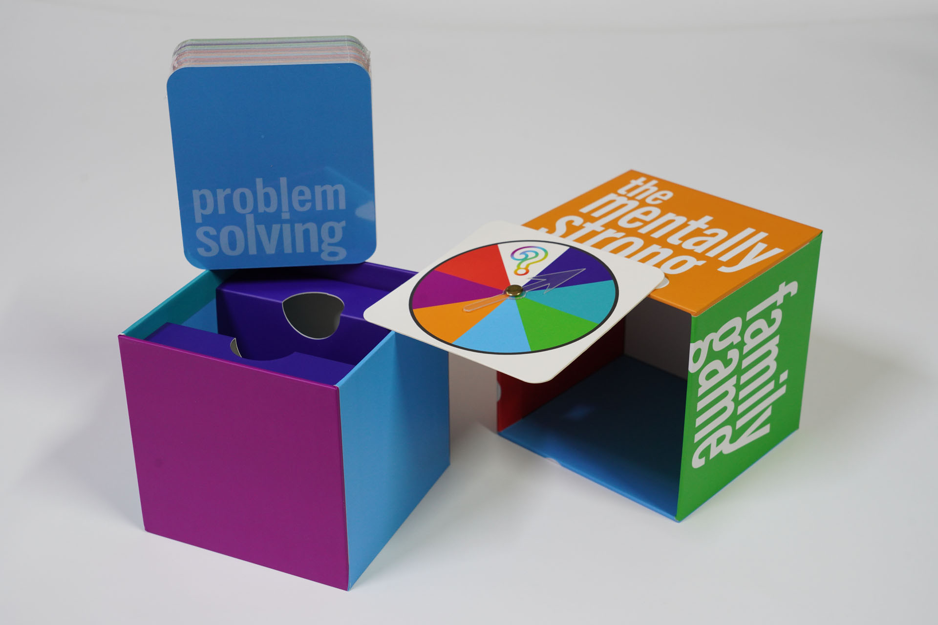 Packaging Box with family Game Cards